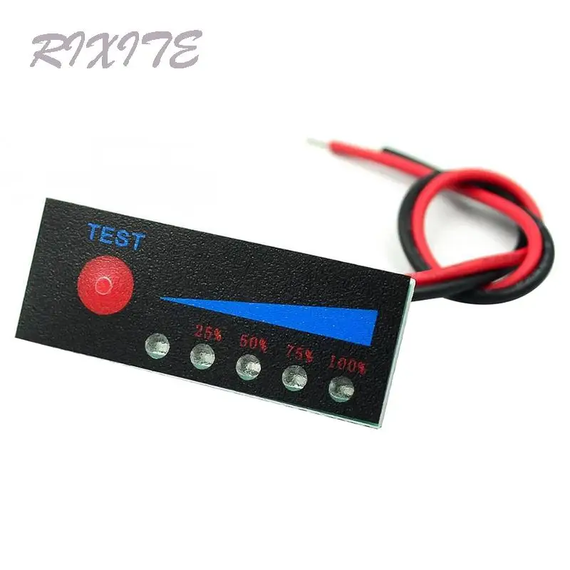 Battery Level Indicator 18650 Lipo Lithium Capacity Tester Meter 1S 2S 3S 4S 5S 6S 7S 12V 24V 36V 48V Module Electronic DIY Kit