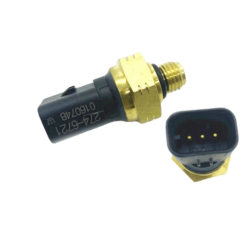 

For CATERPILLAR CAT 320D 323D2 original Oil Pressure Sensor C6.4 Engine Fuel Sensing Plug Switch 274-6721 Excavator Accessories