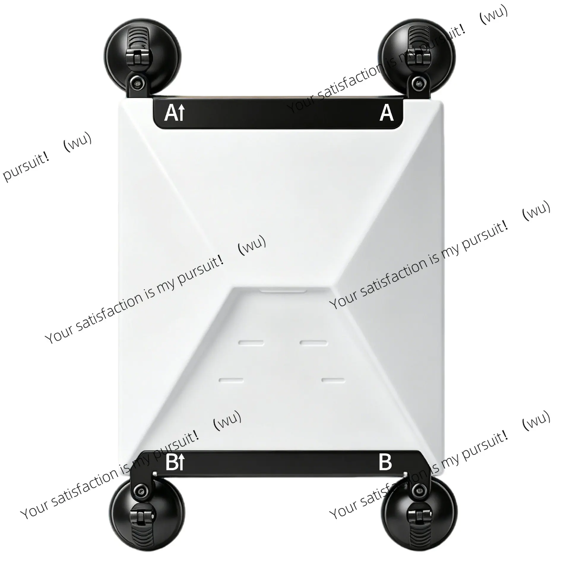Suitable for star mini equipment car suction cup bracket roof rear window glass metal AB large suction bracket