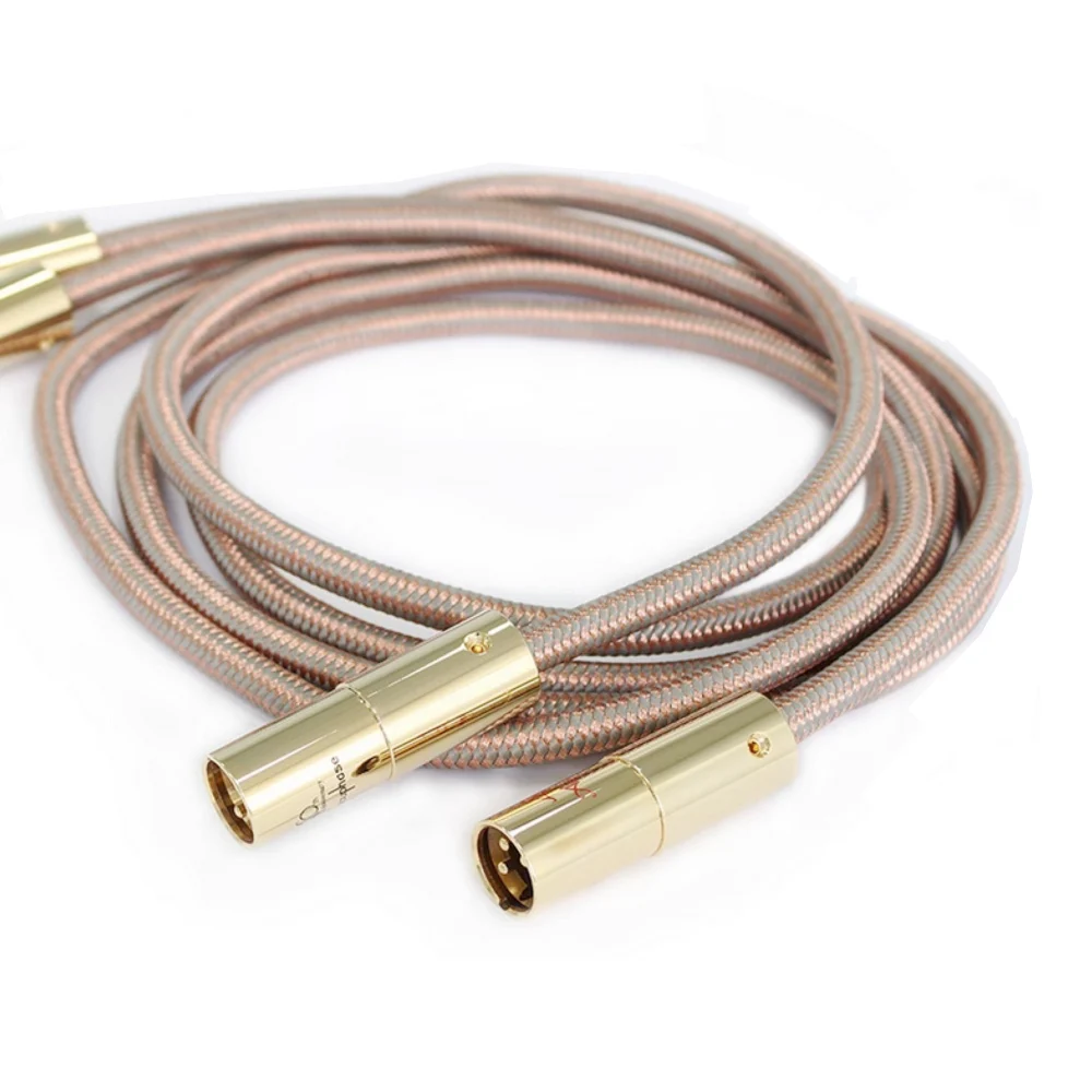 Hifi Cannon line male to female balanced line XLR audio dual cannon cable microphone mixer microphone extension cord Accuphase