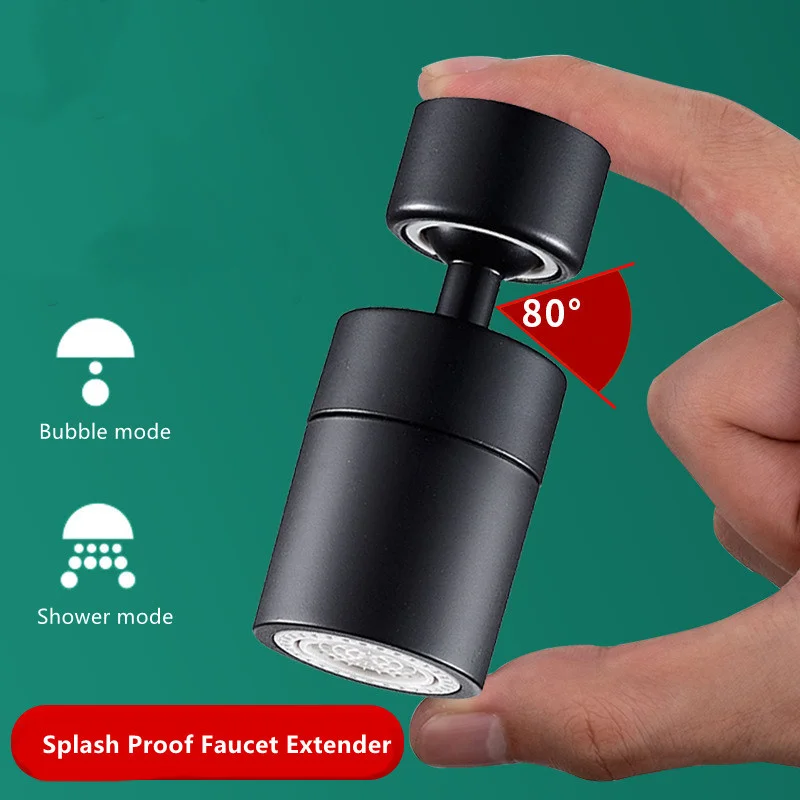 Neuer 2-Modus-Sprühkopffilter für Küchenarmaturen, verstellbar, 360° ° Rotary Splashback Tap Nozzle Bubbler Kitchen Sink Faucet AeratorMöbel & Wohnen, Feste & Besondere Anlässe, Party- & Eventdekoration! – Detail 1
