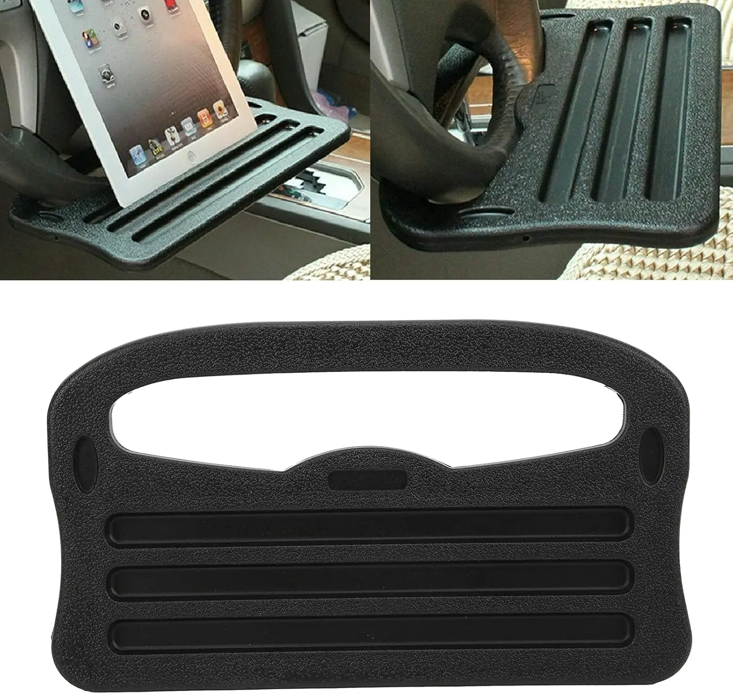 2in1 Car Steering Wheel Tray Auto Interior Storage Organizer Accessories For Laptop Tablet IPad Notebook Car Travel Table
