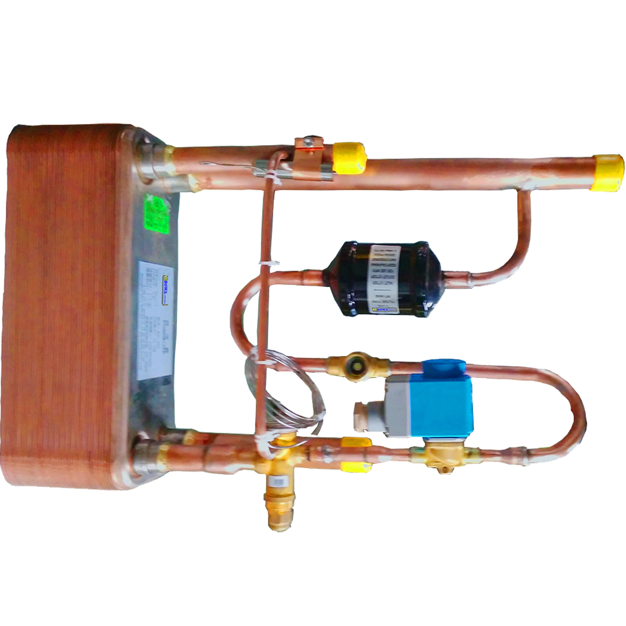 La tecnología R410a EVI expande eficazmente los rangos de funcionamiento para bombas de calor con una gama de temperatura ambiental de -30 ° C