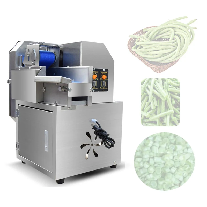 Electric Vegetable Cutting Machine Cabbage Chilli Potato Onion Slicer Machine Commercial Automatic Vegetable Cutter