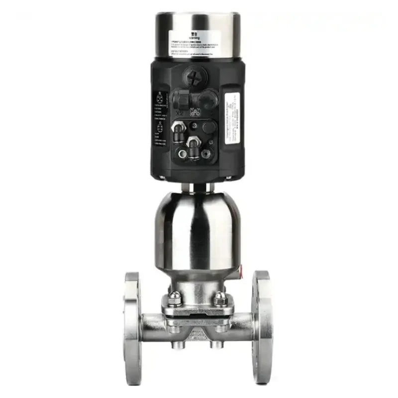 Sanitary Stainless Steel 316L TC Welding Flange Pneumatic Diaphragm Valve Position Sensor Locator OEM for Pharmacy F Control