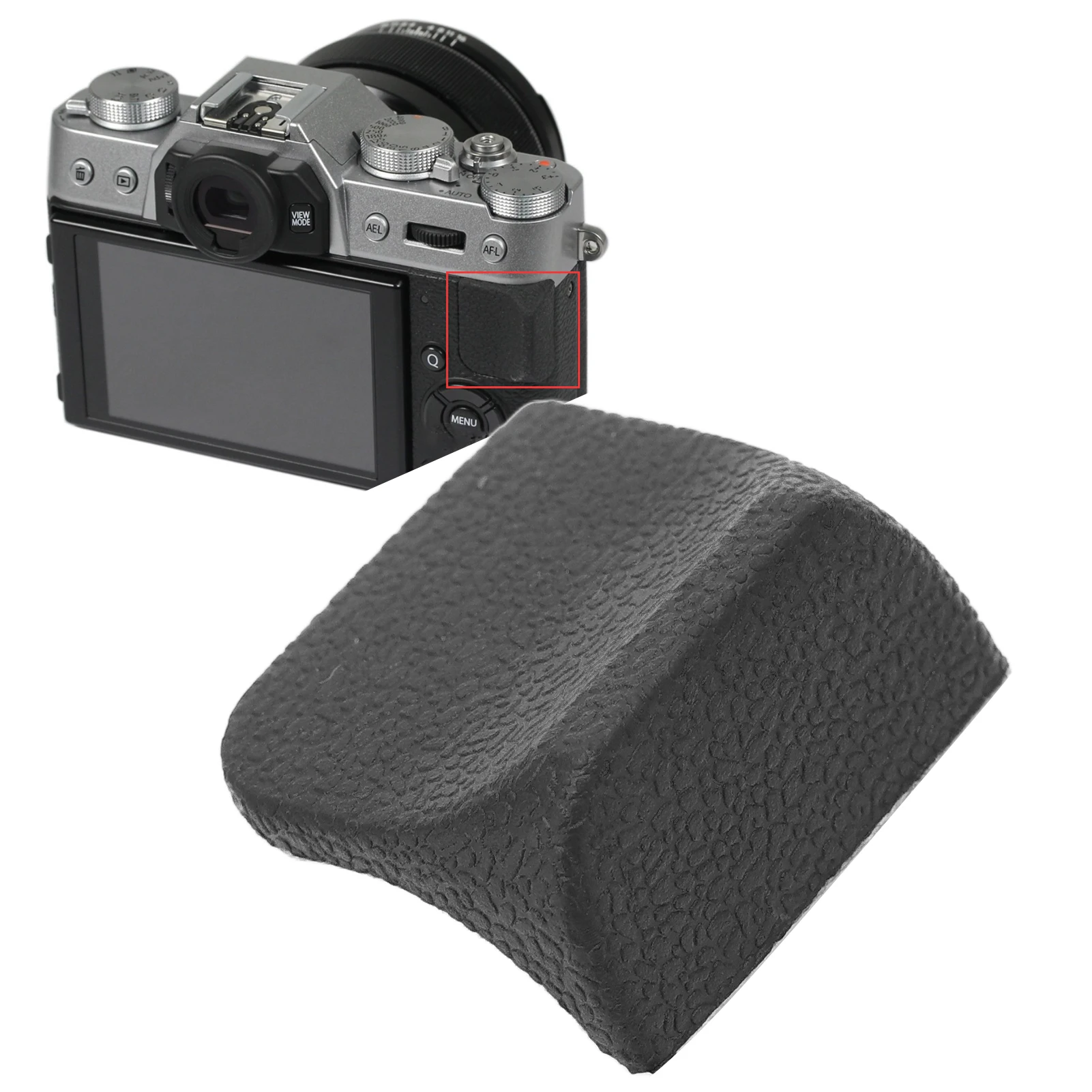 Thumb Rubber Back Cover Rubber Camera Replacement Unit Repair Part for Fuji XT10 XT20 Camera Thumb Rubber Back Cover for Fuji