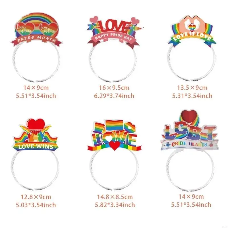 49mf Haiop Hoop Love a tema gay lesbiche che colpiscono il cuore del cerchio e arcobaleno per pedlars Pride Month Parates