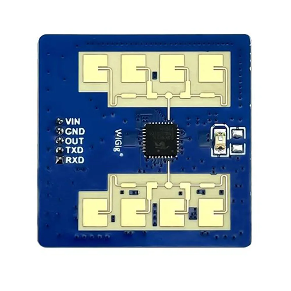 Imagem -02 - Módulo Sensor Radar Pressão Humana Módulo Millimeter Wave sem Contato Hlk-ld2411s 24ghz