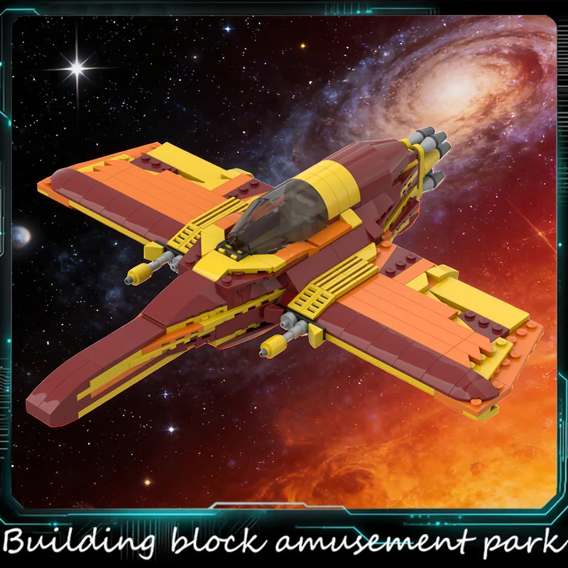 

Набор для сборки модели космического истребителя «Пустынная планета» из 343 деталей, развивающая игрушка-конструктор для творчества, подарок