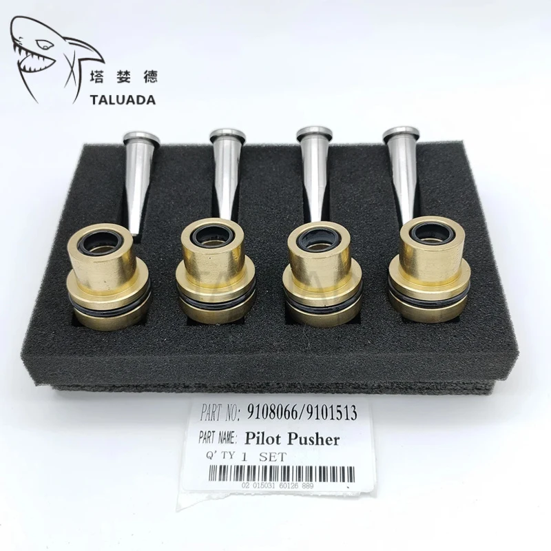 4PCS Joystick Control Pusher A Set For 320B 320C 320D Pilot Pusher 096-1628 094-0876 Joystick Bullet Head Pusher Excavator Parts