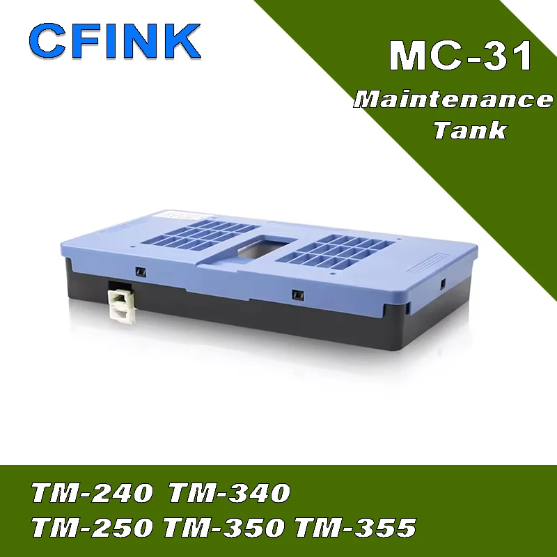 CFINK 1 unidad MC-31 tanque de mantenimiento caja de tinta residual para impresoras Canon TM200 TM300 TM-250 TM-340 TM-350 TM-240 TM355