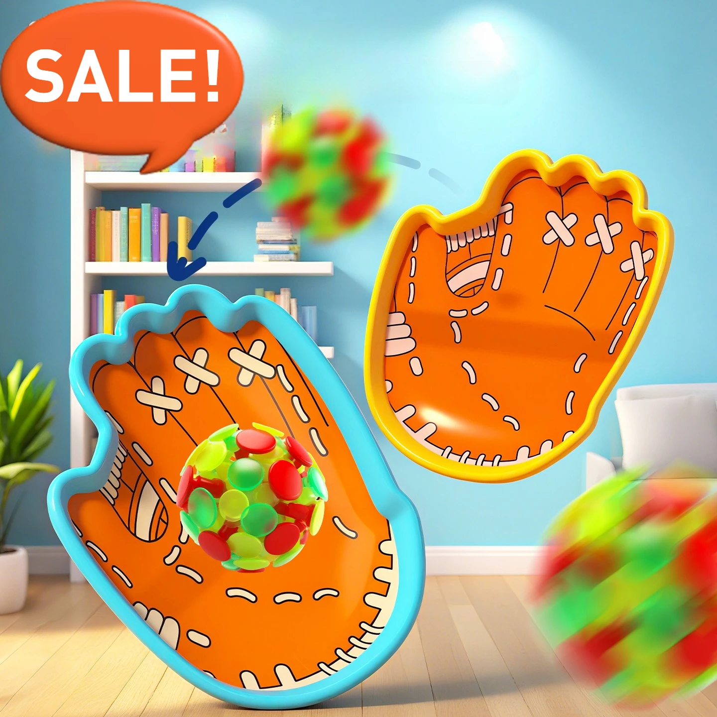 Ventosa bola jogo pai criança brinquedo interativo para crianças família seguro plástico interior ao ar livre jogar jogo de captura para idades 4 e mais