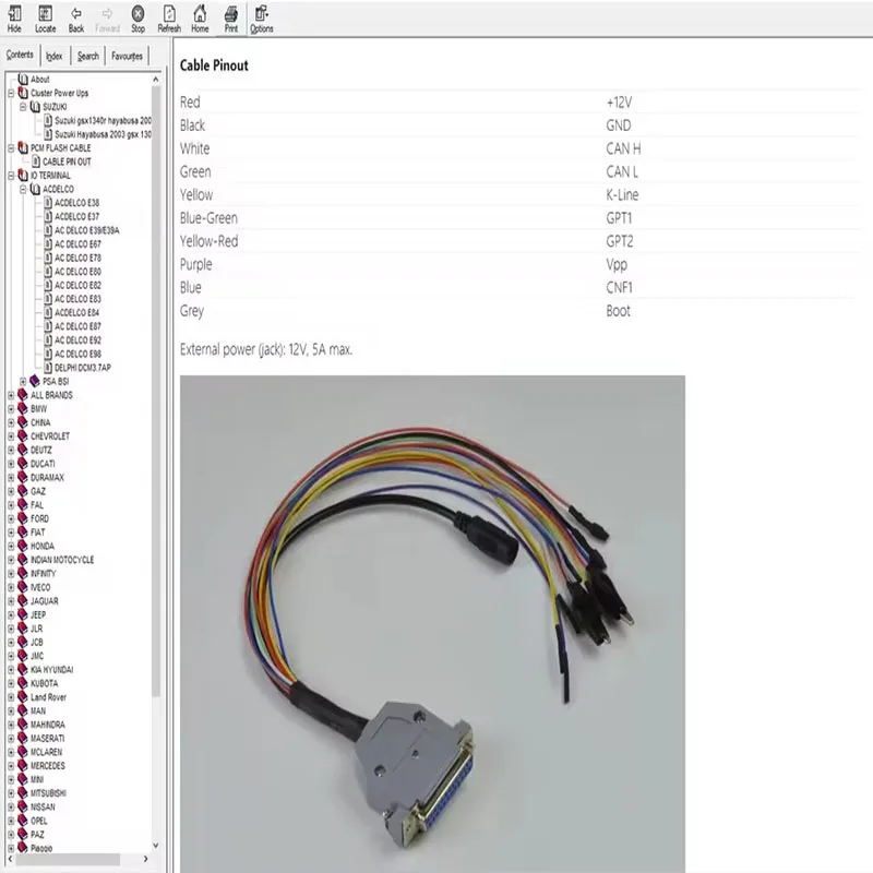 Ecu Pinout اتصال التمهيد Ecu PinOuts جمع obd2 مسح إصلاح ملفات البرمجيات دليل المبتدئين إلى ECU مخطط الأسلاك القابل للتحرير #2