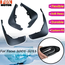 FIT FOR FORD FOCUS 2 MK2 MK2.5 SALOON SEDAN 2005-2011 MUDFLAPS MUD FLAP SPLASH GUARDS FRONT REAR FENDER 2006 2007 2008 2009 2010