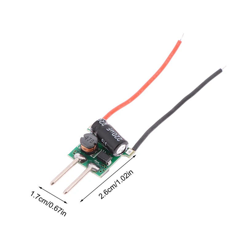 1/5Pcs 3X3W 600mA 1X3W 300mA MR16 LED Driver Transformer Power Supply For MR16 12V Lamp Power 3W LED High Power Lamp