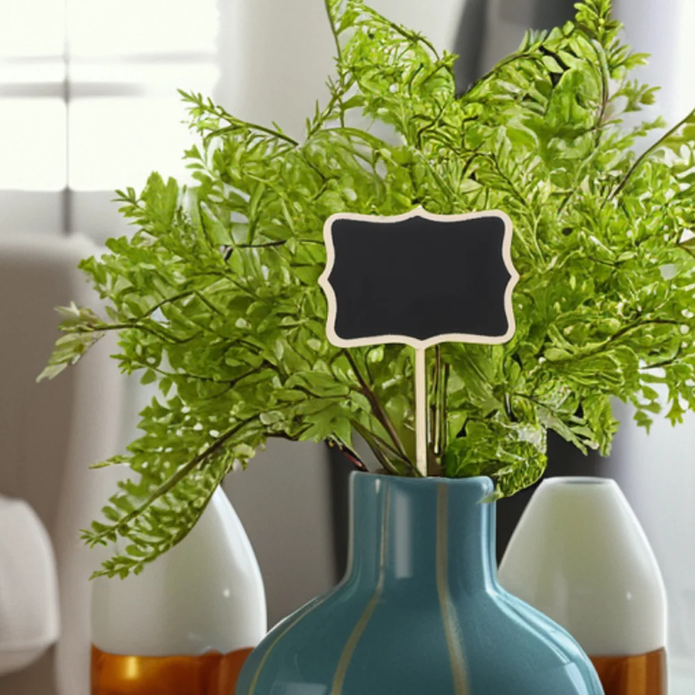 20 Stuks Mini Krijtbord Borden Kleine Schoolbord Voedsel Etiketten Party Buffet Prikborden Craft Display Levert Grote Krijtbord