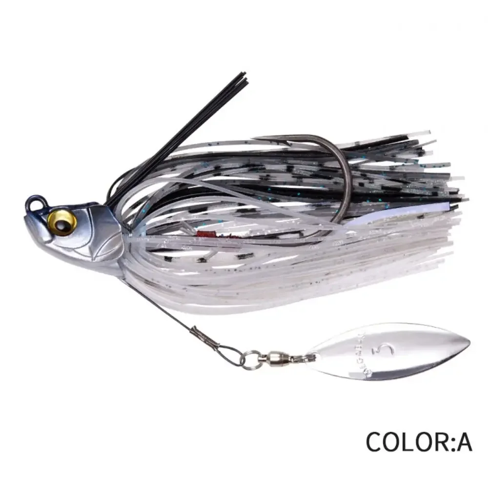 Angel köder Chatter Köder Spinner Köder 7g/12g Klinge Jig Tänzer Buzzbait Wobbler Chatter bait für Bass Pike Walleye Angeln