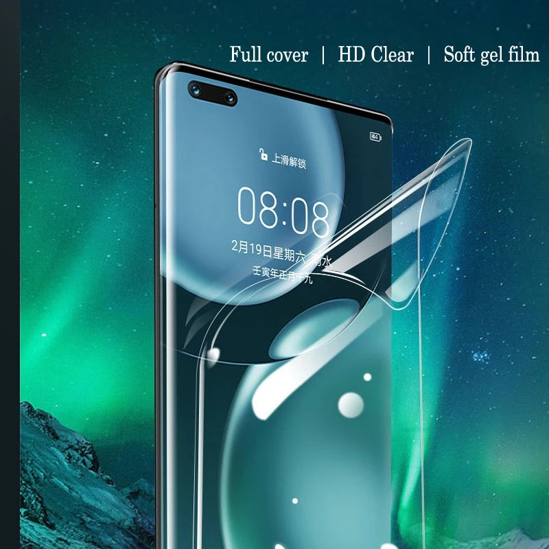 4 Stück Hydro gel folie für Motorola Moto G84 G54 G51 G22 G14 Displays chutz folie für Motorola Edge 30 50 Ultra 40 Neo Pro HD Soft Gel Film