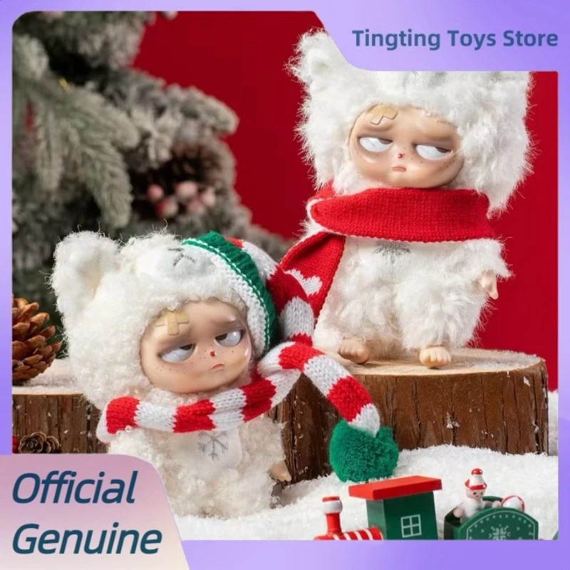 

Подлинная рождественская серия Grumpipi Snowlight Tale слепая коробка прекрасная плюшевая сумка кулон кукла игрушка загадочная коробка фигурка Рождественский подарок