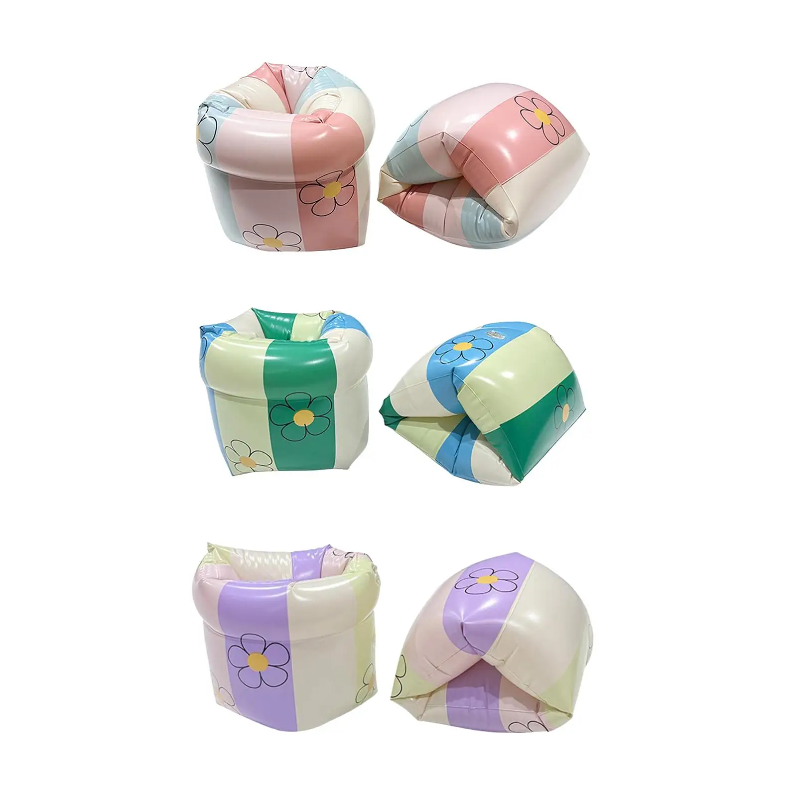 زوج واحد من حلقات تعويم ذراع السباحة للأطفال للمبتدئين في حمام السباحة حلقات عائمة للذراع #4