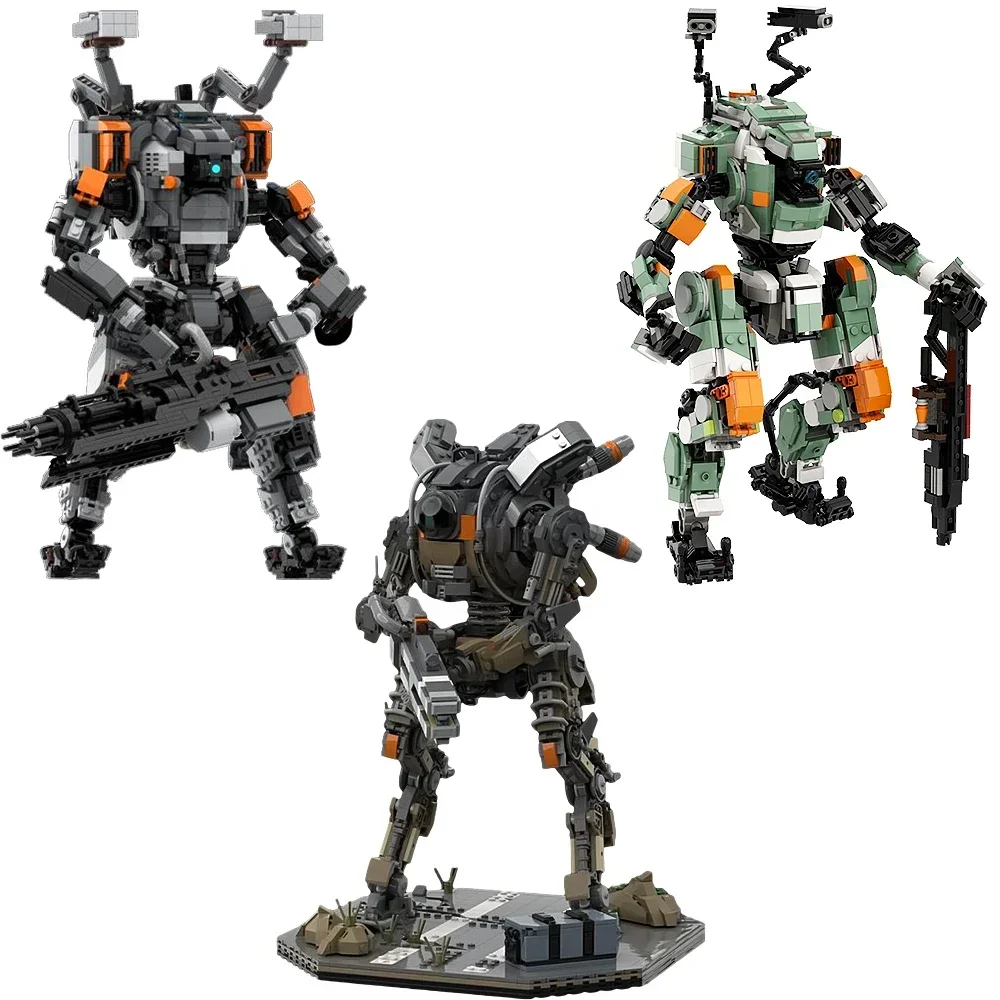 MOC Game Titanfall 2 BT-7274 Vanguard Class Titan Bricks Model Titanfall FS-1041 Titan Building Blocks NORTHSTAR Titan Toys Gift