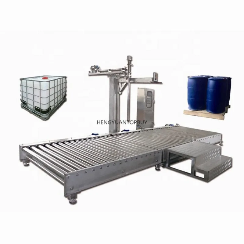 V5-1500B 200L Drum Semi-Automatic Oil Filling Machine with Long Nozzle