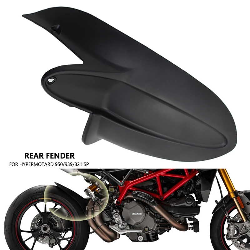 

Motorcycle Rear Fender Wheel Mudguard Extender Extension Splash Guard For DUCATI Hypermotard 950/939/821 SP Hyperstrada