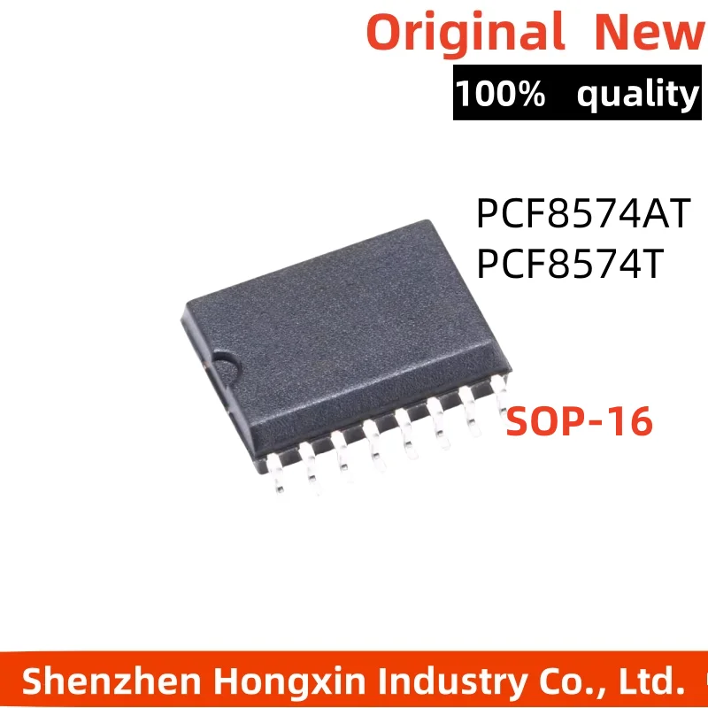 10pcs/lot 8574 PCF8574 PCF8574T PCF8574AT SOP-16 In Stock
