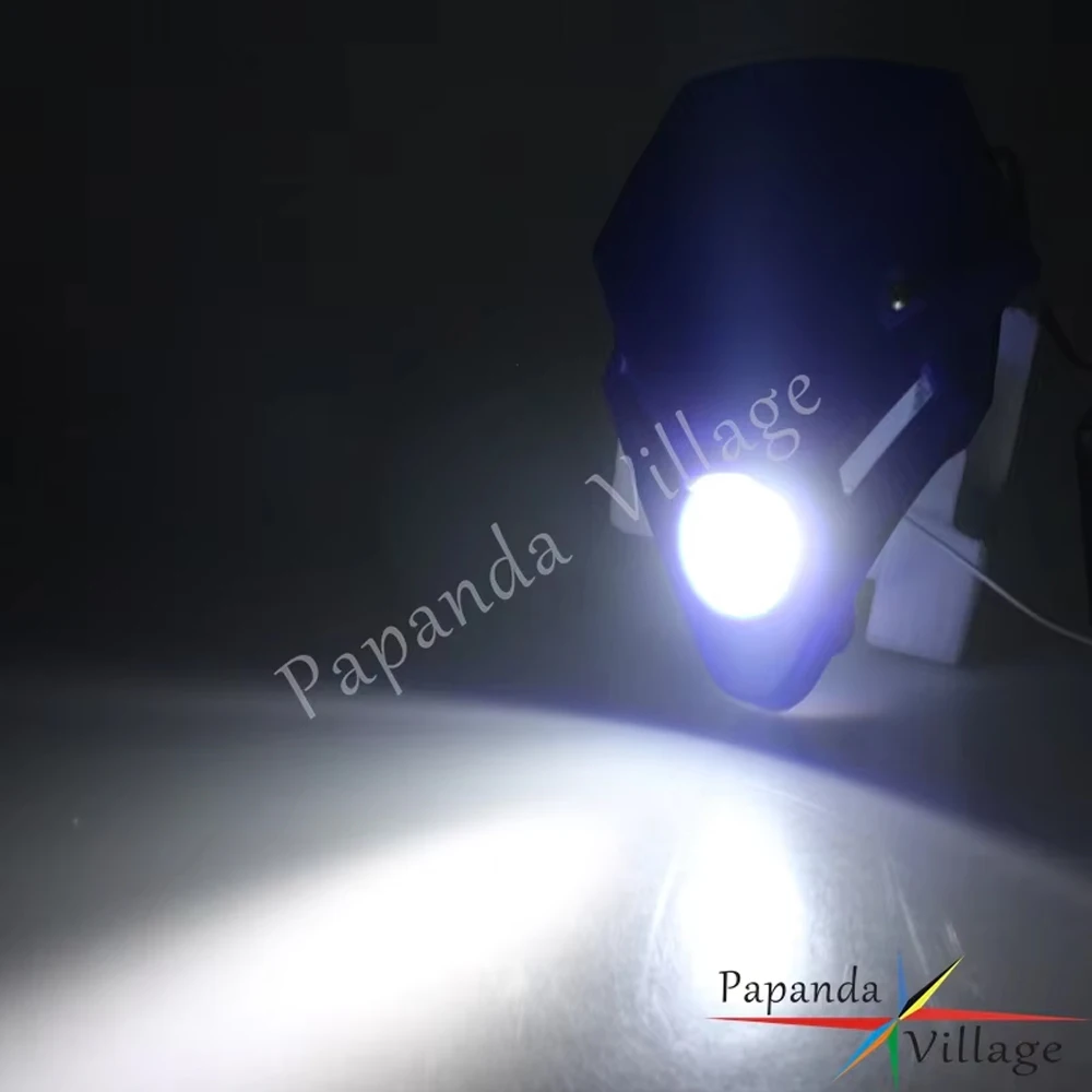 For Gas Gas Trial GP 280 250 300 125 XT TXE TXT Kawasaki Yamaha GSX ZXR CBR CBF Motocross Dual Sports LED Mini Headlight Fairing