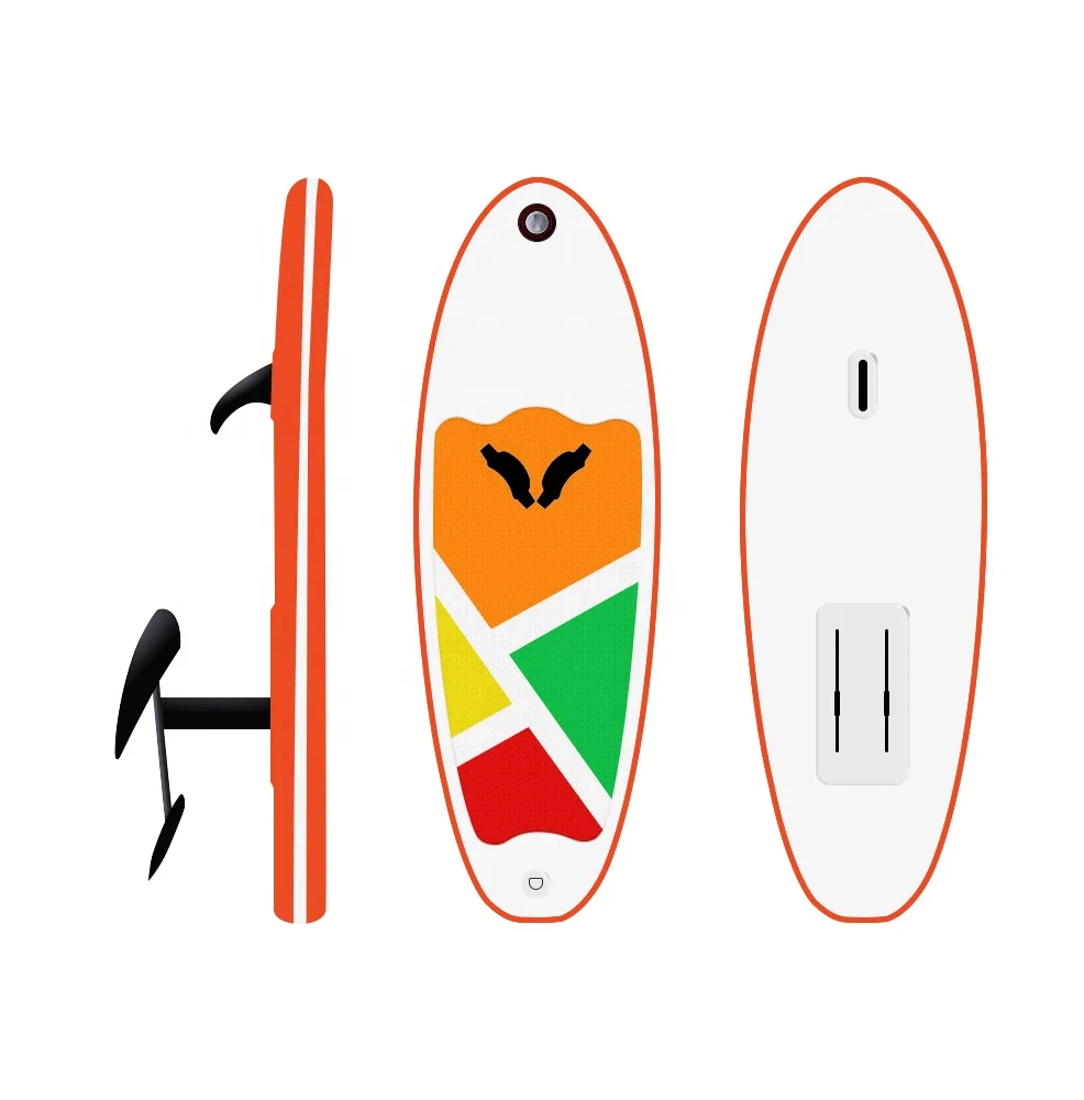 

Factory Supply Lightweight Stiffness Hydrofoil Surfboard Easy Foiling Wing Inflatable Water Board with Pump Accessory