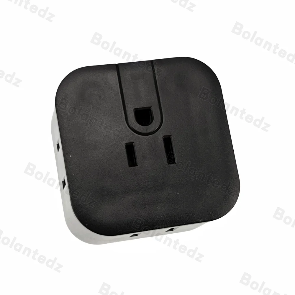 Bolantedz 5 طريقة الولايات المتحدة متعددة التوصيل منفذ موسع جدار المخرج المتوسع منفذ كهربائي صغير الفاصل للسفر المنزل مكتب النوم