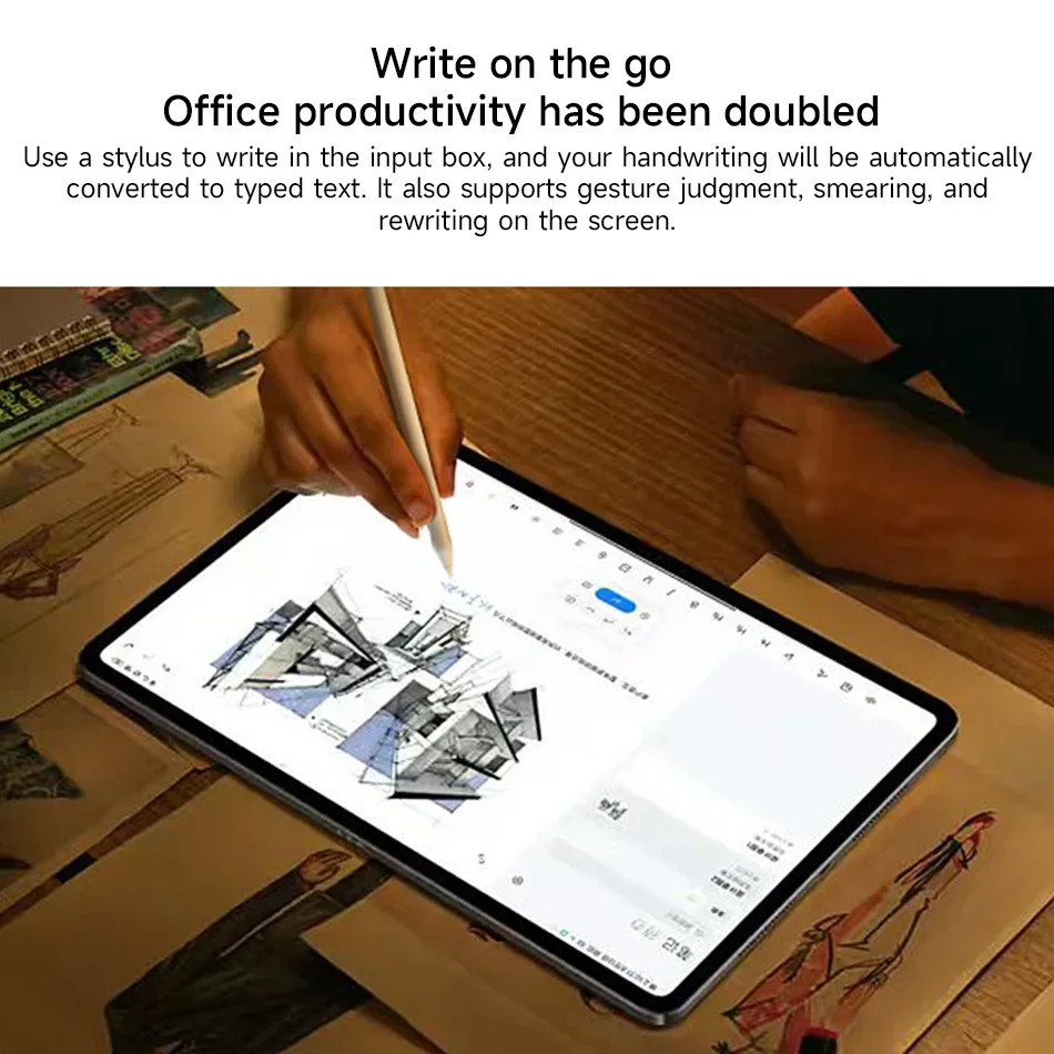 Caneta stylus de foco xiaomi original para xiaomi pad 7 / 7 pro tablet 8192 nível sentido baixa latência desenho magnético lápis de escrita