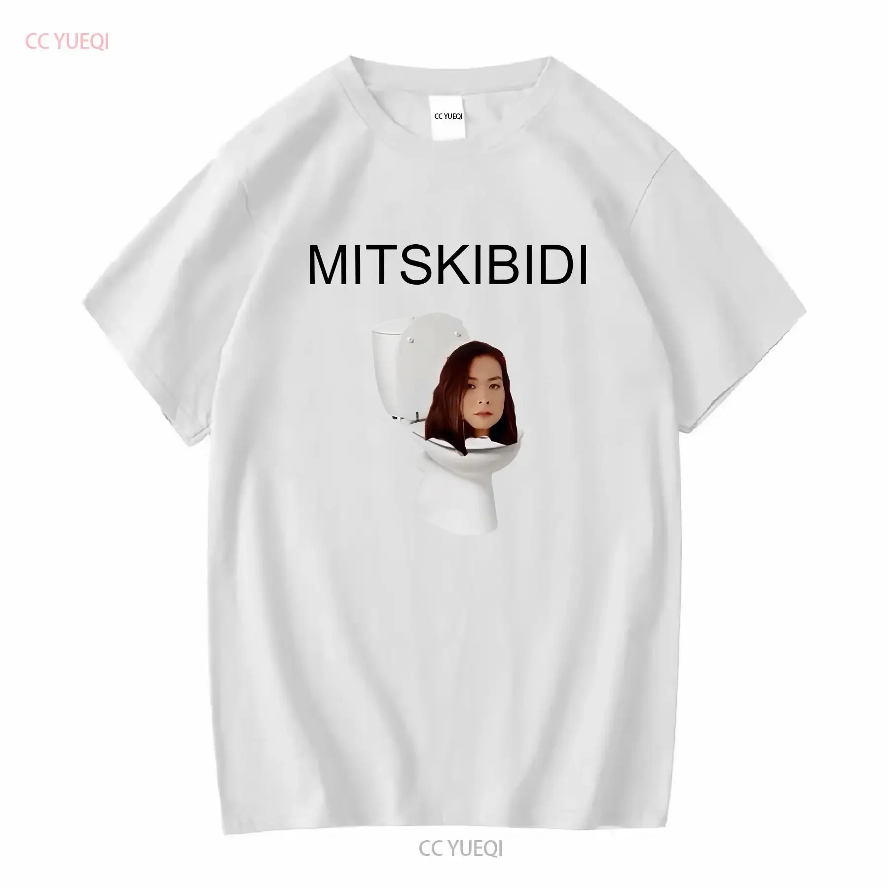 Mitskibidi ToileT camiseta Skibidi Mitski divertido Meme cantante Brainrot S 5Xl vintage lavado homme ropa de diseñador elegante