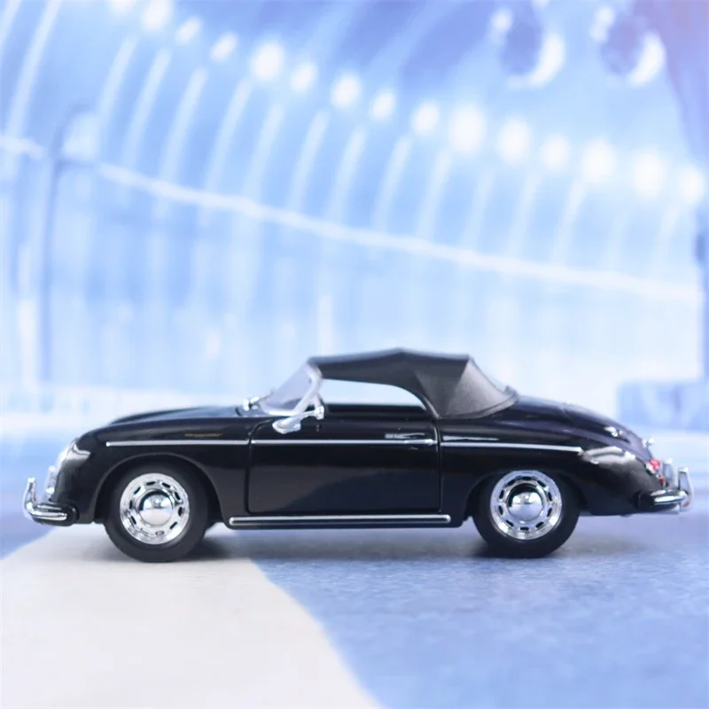 WELLY 1:24 Porsche 356A Speedster High Simulation Diecast Car Metal Alloy Model Car decoration display collection gifts B932