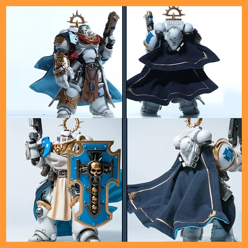 Joytoys Warhammer 40K 1/18 Schaal Ruimtemariniers Witte Consuls Kapitein Messinius Zwaardbewaker Veteraan Mantelmodel