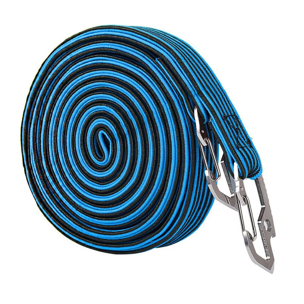 1 Pcs Electric Bike Trunk Bicycle Strap Binding Rope Motorcycle Hook Express Delivery Strap Elastic Luggage Rope