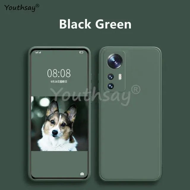 For Xiaomi 12T Pro Case Xiaomi 12T 12 13 13T Pro 12 Lite Cover Funda Coque Soft Original Liquid Silicone Case Xiaomi 12T Pro