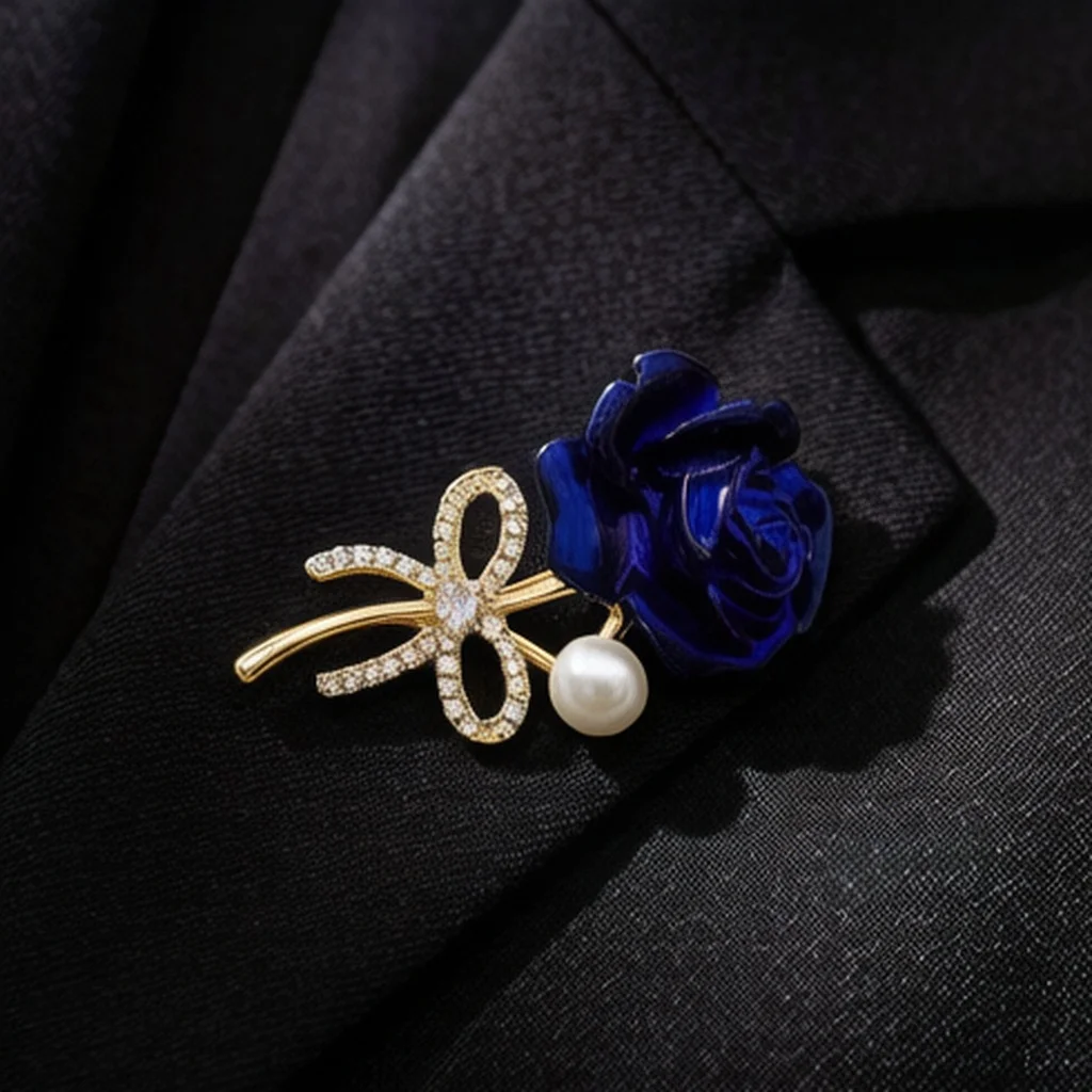 Trend 26 Light Luxury Waterproof Anti-Exposure Brooch Shoe B