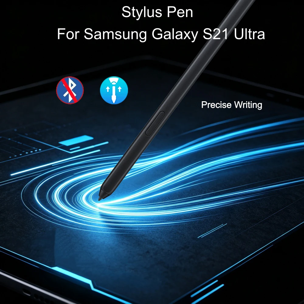 Stylus-Stift ohne kabellose Ersatzfunktion für Samsung Galaxy S21 Ultra G9980 G998U, S Pen, Touchscreen-Stift für Mobiltelefone. – Detail 3