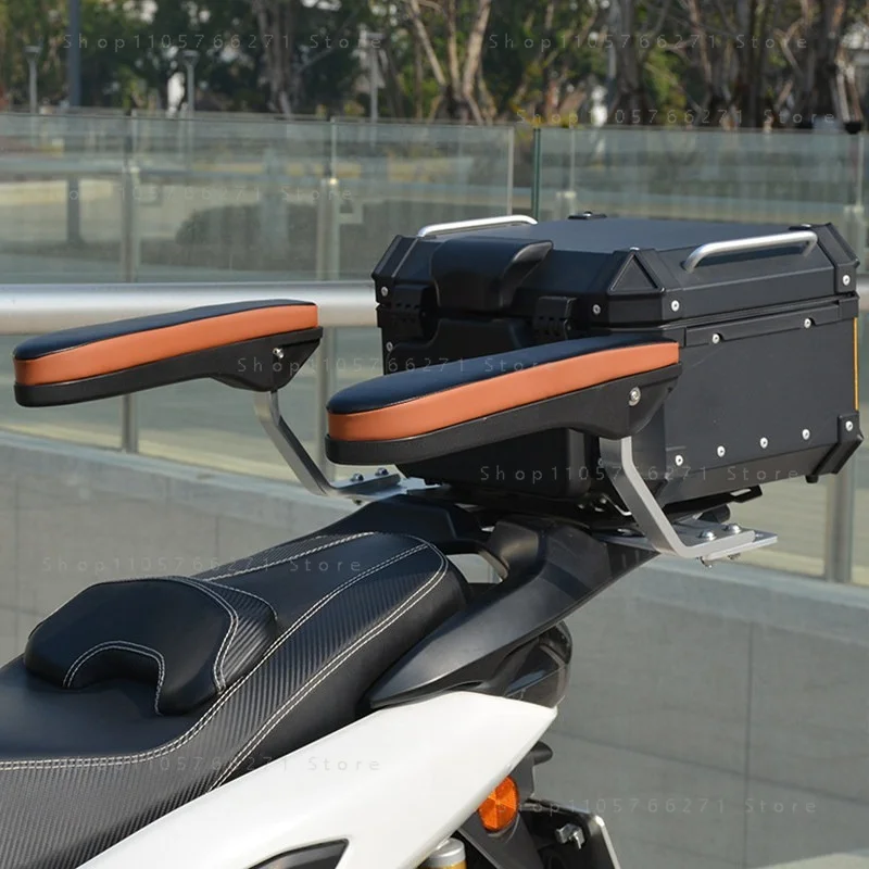pedal  rally car universal modification accessories Motorcycle rear seat armrest foldable aluminum handrail child backrest