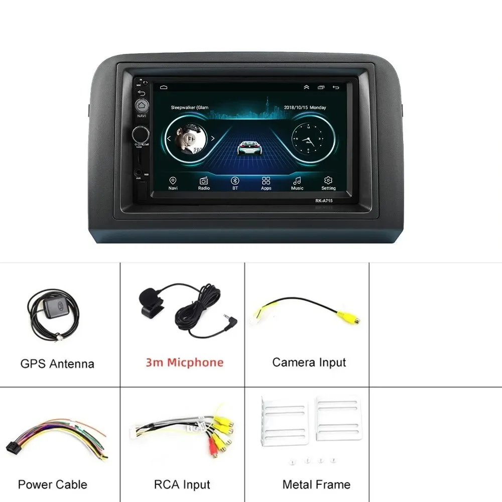 Radio samochodowe 2 Din Android Stereo dla Fiat Croma 2005-2012 Odtwarzacz multimedialny Nawigacja Jednostka główna Autoradio Carplay Android Auto