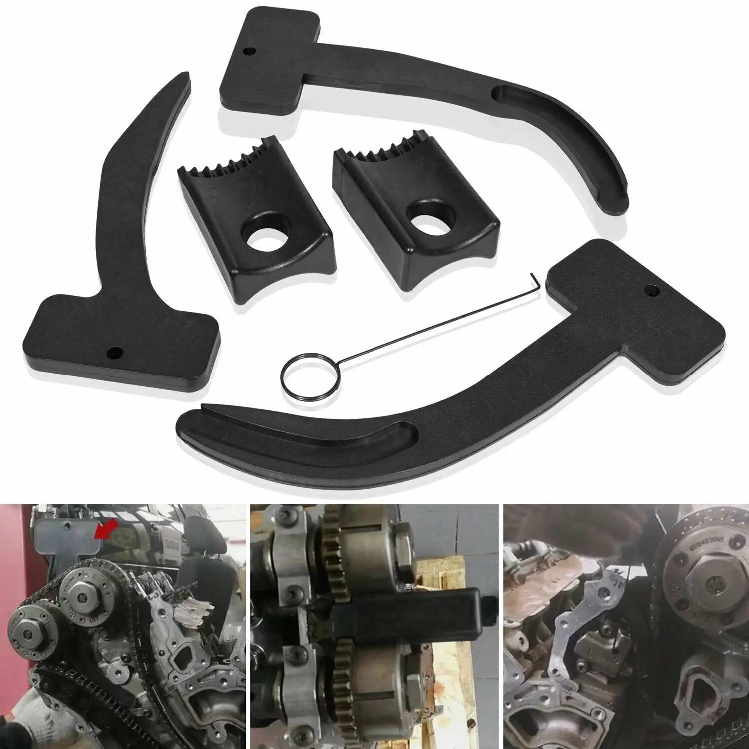 

Camshaft Phaser Timing Chain Tool For VW Chrysler Dodge 3.6L 10200A 10202 10369A