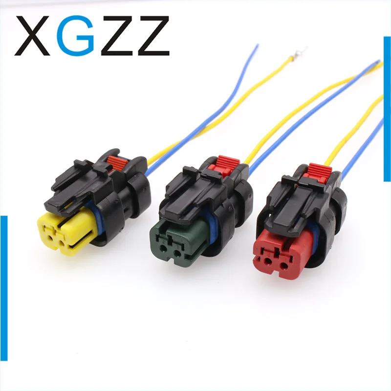 776427-1/2/3/4/776534-1 Suitable for engine timing sensor, camshaft sensor plug connector, wire harness 15cm, terminal block