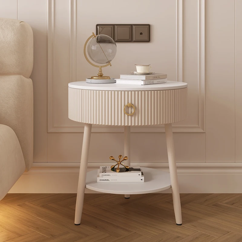 

Drawers Nordic Night Table Modern Bedroom Minimalist Cute Bedside Table Storage Luxury Mesitas De Noche Home Furniture