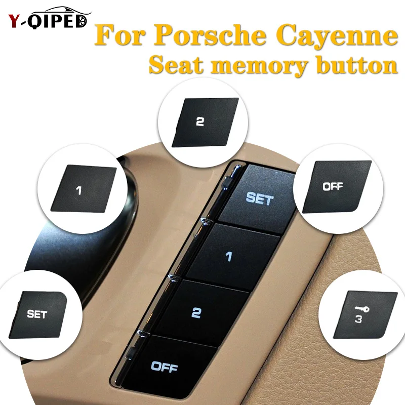 

Кнопка функции памяти сиденья подходит для Porsche Cayenne 2011-2017 гг., ключ управления передним управлением и пассажиром OFF SET.