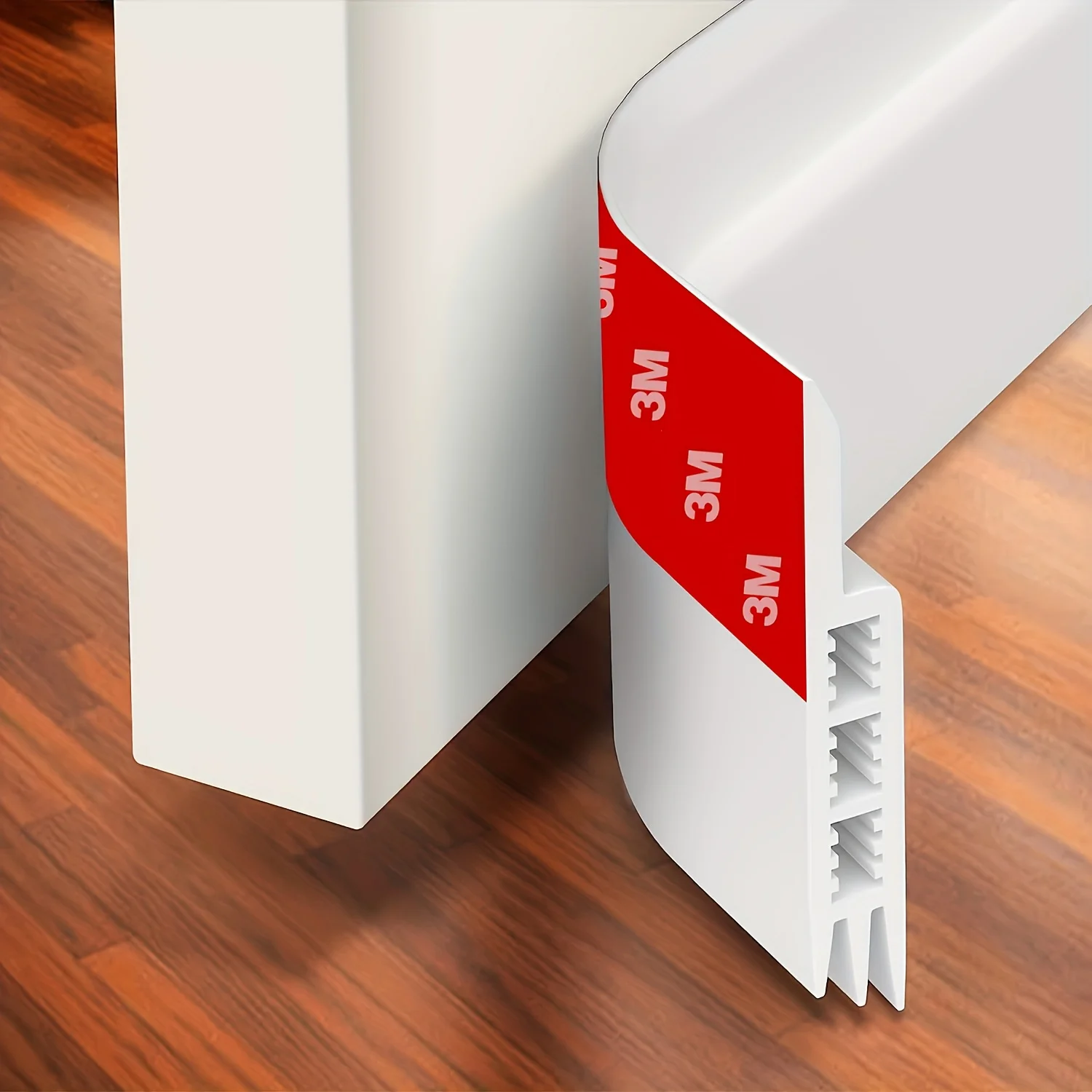 1Pc 1 Meter Door Bottom Sealing Strip Self-Adhesive Aoors And Windows,Sound Insulation, Windproof, Porous Sealing Strip