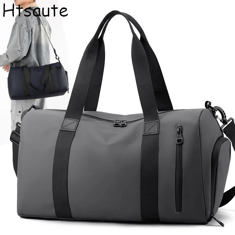 Men's Handbags Large Capacity Storage Bag Hand Luggage Oxford Waterproof Travel Bag Business Large Capacity Duffle Travel Bag