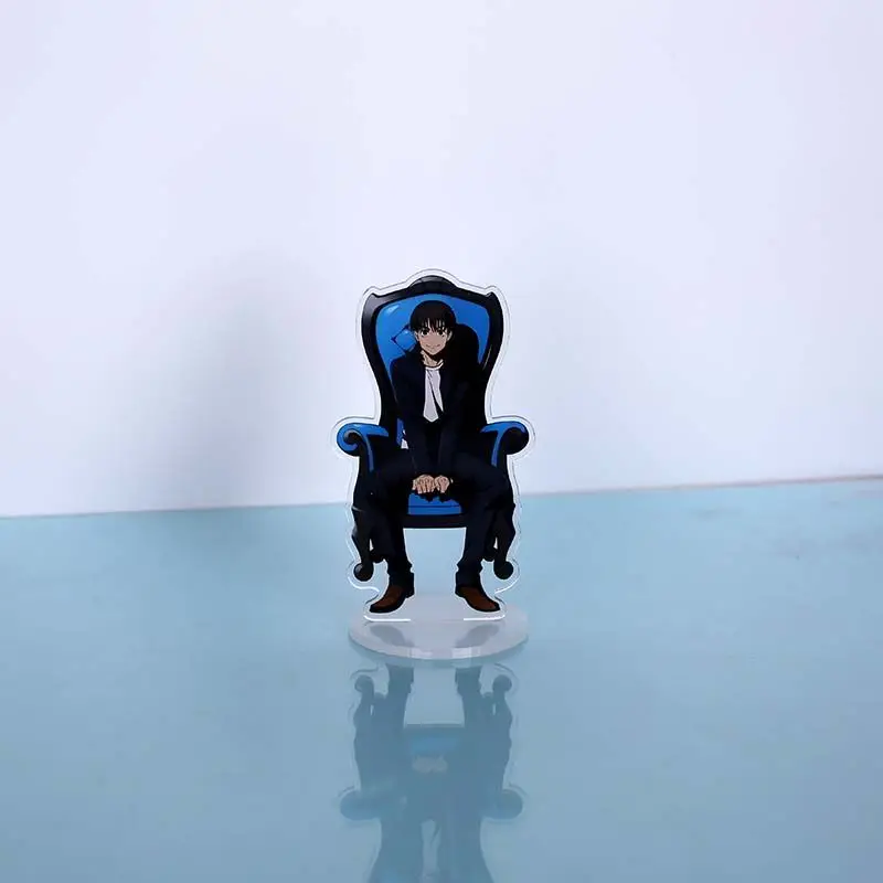 Jujutsu Kaisen Anime Figure Standing Sign Acrylic Gojo Satoru Stand Model Funny Desk Desktop Decoration Cartoon Ornament Toys