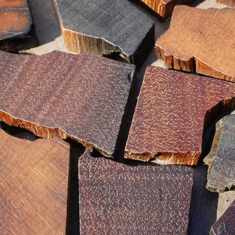 Wooden log wood solid wood mosaic TV background wall