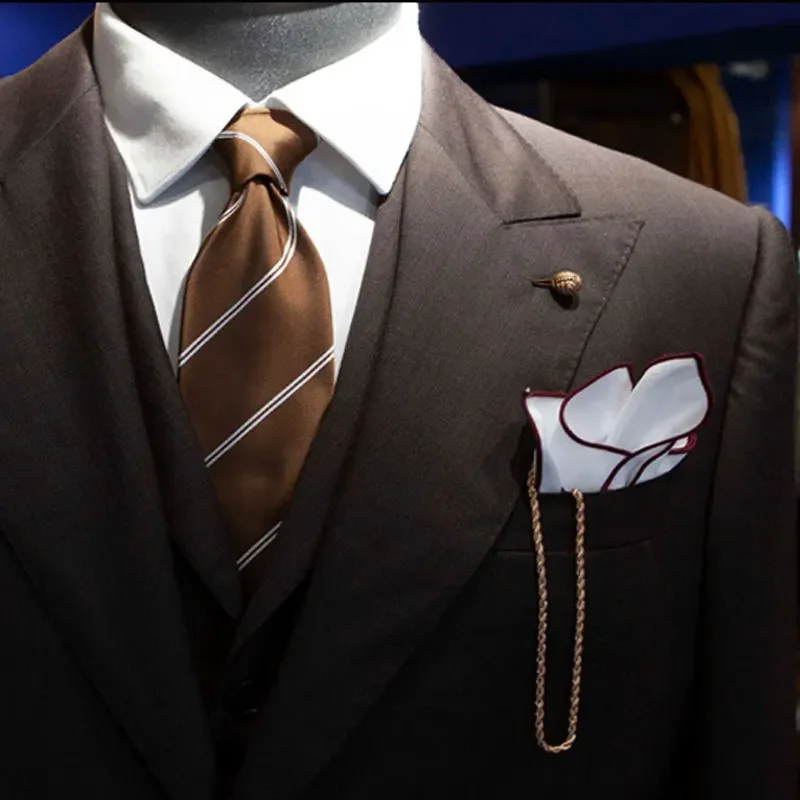 2 fazzoletti da uomo in cotone e lino, fazzoletti da uomo con supporto per fazzoletti da taschino, fazzoletti bianchi per esercizi di nozze